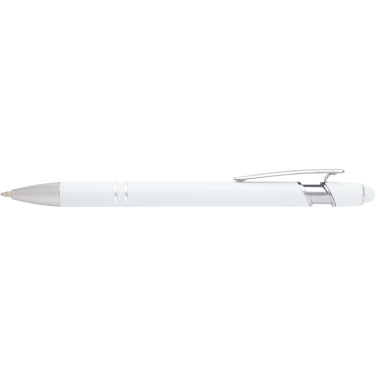 Logotrade corporate gift picture of: Kish ballpoint pen with silver finish (blue ink)